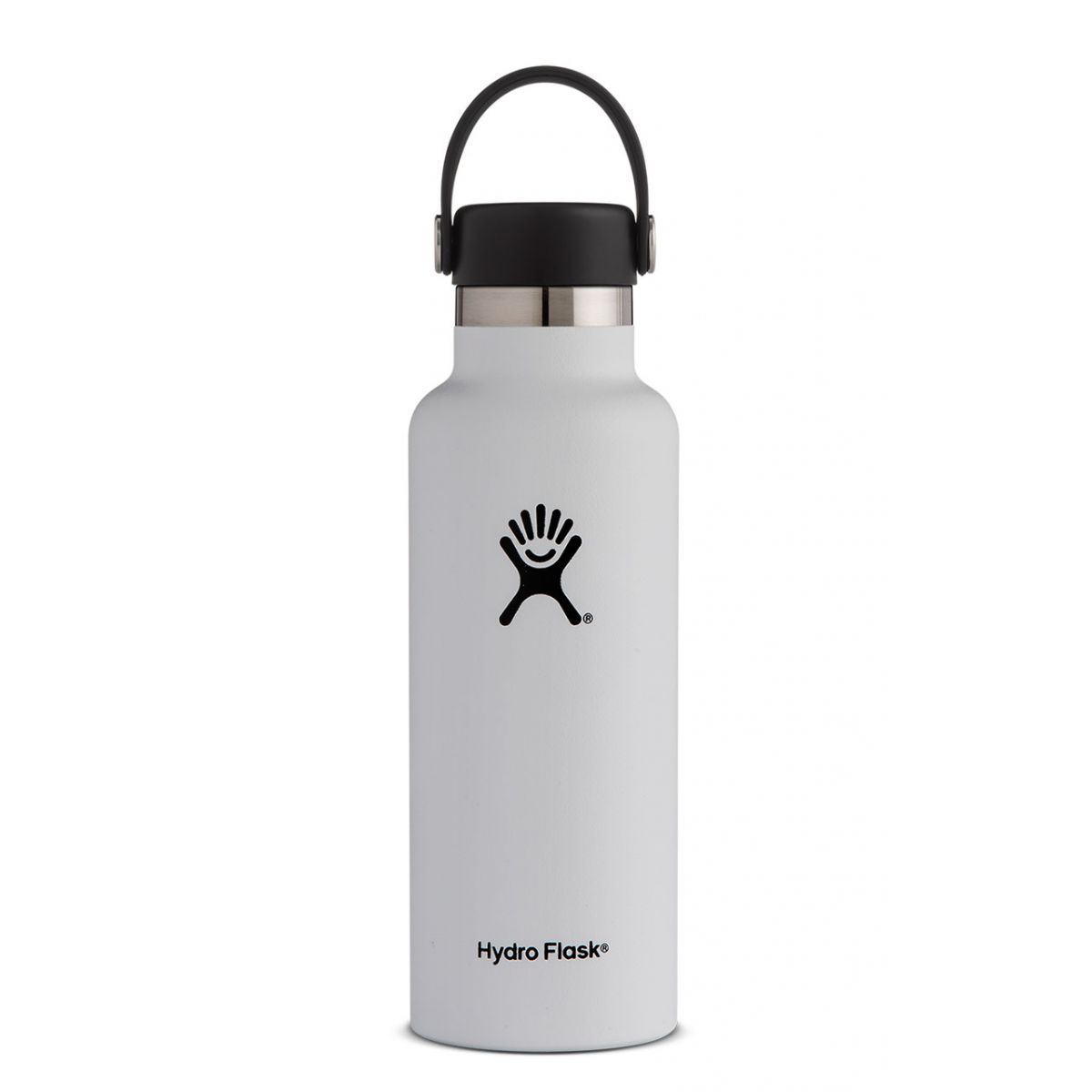 18 oz Standard Mouth Bottle White - Hydro Flask