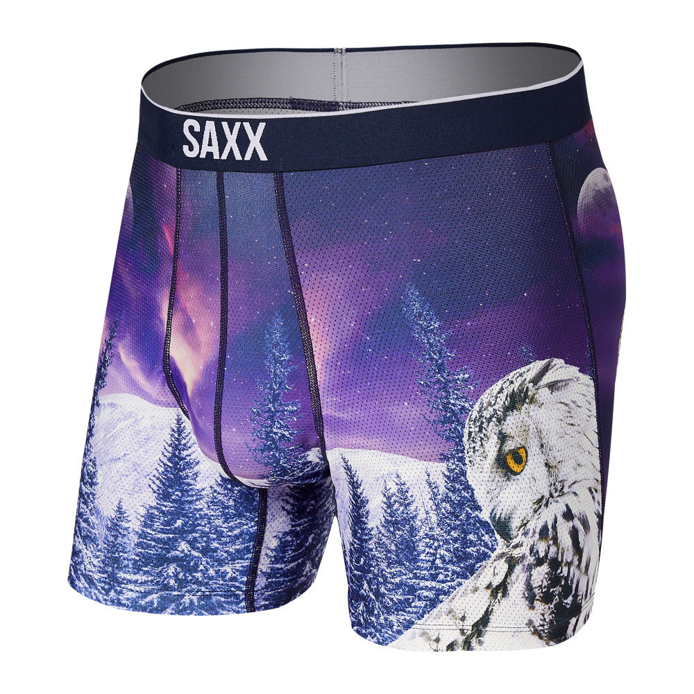 Men's Volt Boxer Brief Snow Owl - SAXX